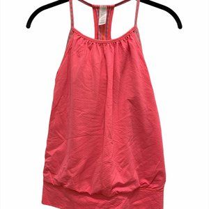 Ivivva Double Dutch Tank - Neon Pink Coral Size 12
